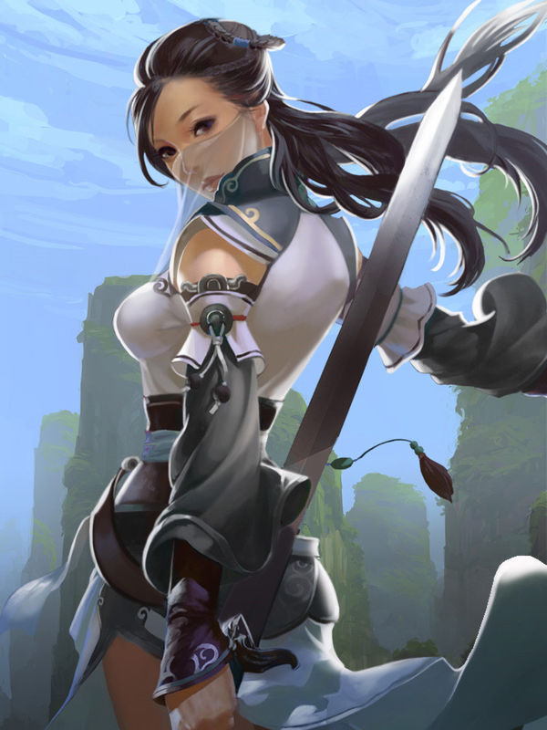 天龙八部3d养眼美女原画手机壁纸